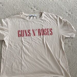 Guns N' Roses Beige T-Shirt